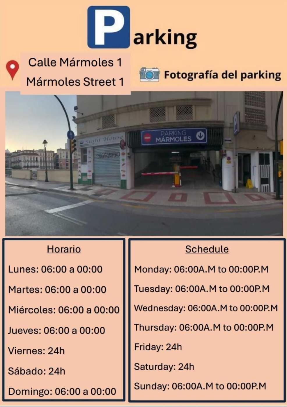 3 rooms con parking y terraza en c Marmoles Málaga Exterior foto